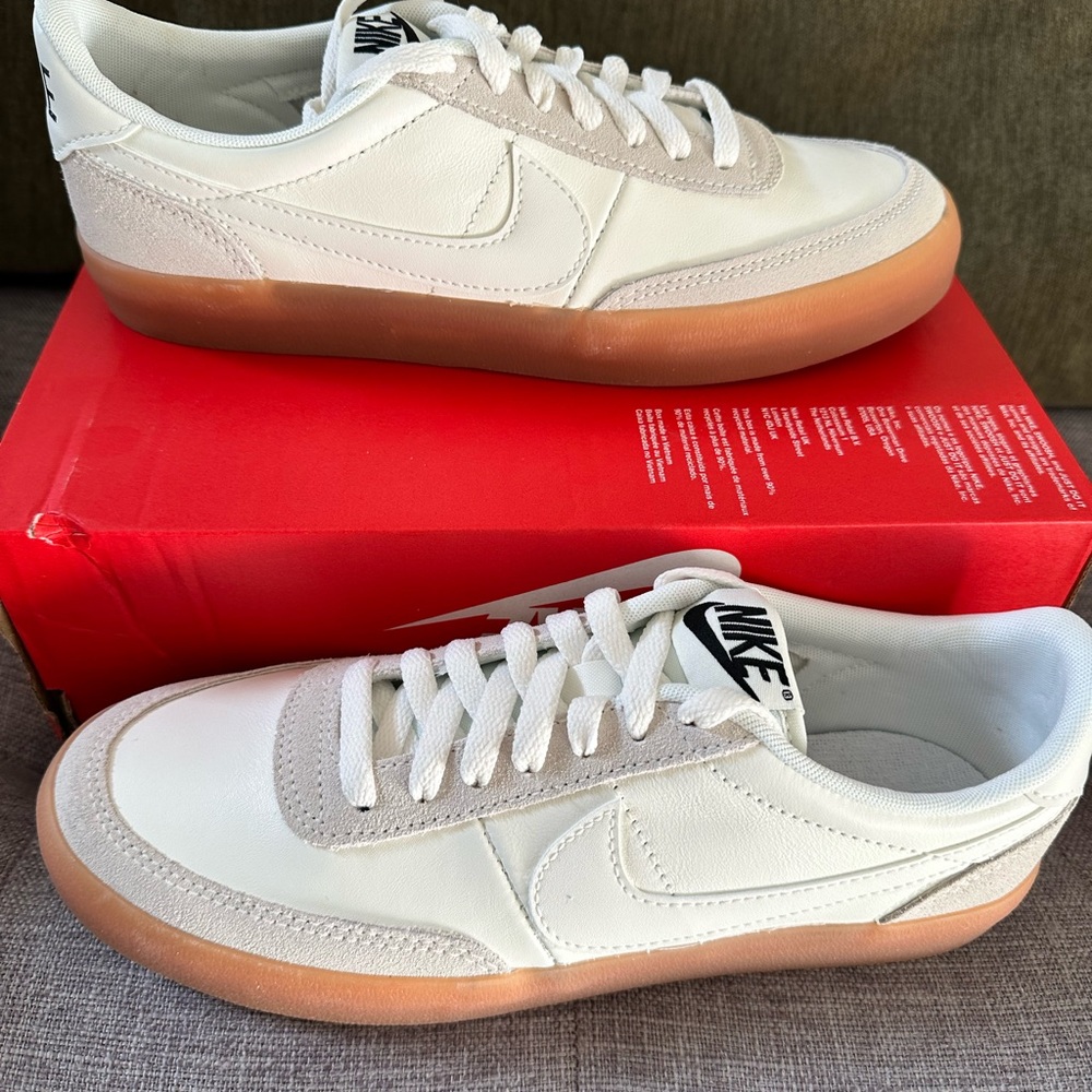 NIB Nike W Killshot 2 Women’s White and Tan Sneakers